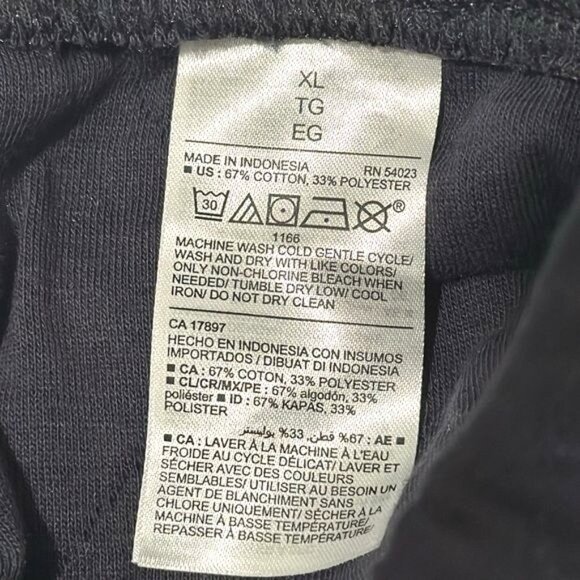 Old Navy XL Blue Quilted Jogger Pants - Picture 4 of 9